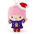 Japan Sanrio Original Mascot Holder - Little Twin Stars Lala / Christmas Sweater - 2