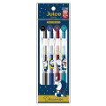 Japan Doraemon Juice Gel Pen 4 Color Set B - 1