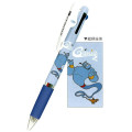 Japan Disney Jetstream 3 Color Multi Ballpoint Pen - Aladdin - 1