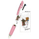 Japan Disney Jetstream 3 Color Multi Ballpoint Pen - Marie