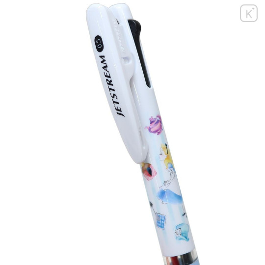 Japan Disney Jetstream 3 Color Multi Ballpoint Pen - Alice in Wonderland - 2