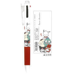 Japan Sanrio Vicuna Feel 2 Color Multi Ball Pen - Sanrio Characters