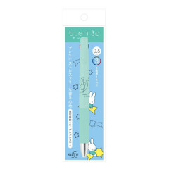 Japan Miffy bLen 3C 3 Color Ballpoint Multi Pen - Miffy / Blue Green