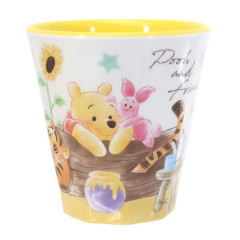 Japan Disney Melamine Tumbler - Pooh Piglet Tigger Party