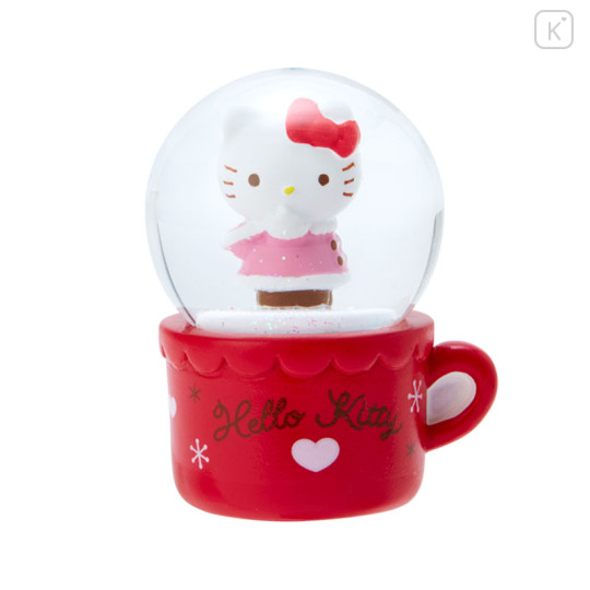 Japan Sanrio Original Mini Snow Globe - Hello Kitty 2022 - 1