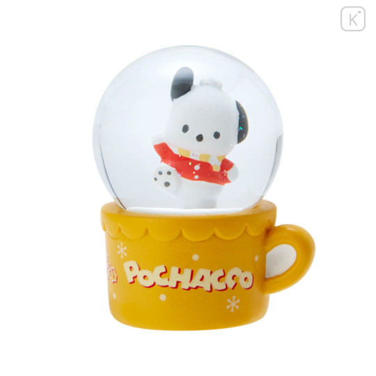 Japan Sanrio Original Mini Snow Globe - Pochacco 2022 - 1