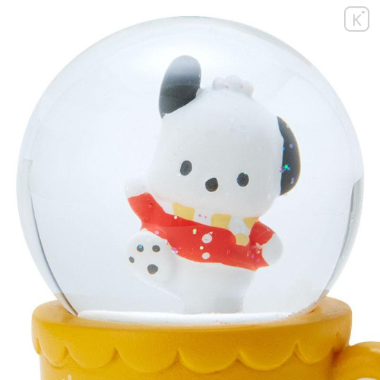 Japan Sanrio Original Mini Snow Globe - Pochacco 2022 - 4