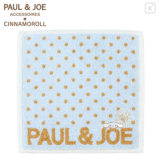 Japan Sanrio × Paul & Joe Towel Handkerchief - Cinnamoroll : Blue - 1