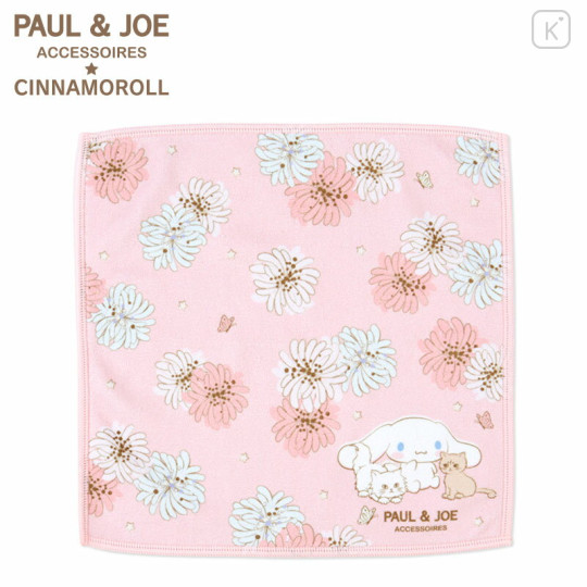 Japan Sanrio × Paul & Joe Smartphone Wiping Handkerchief - Cinnamoroll : Pink - 1