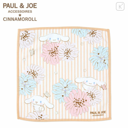 Japan Sanrio × Paul & Joe Smartphone Wiping Handkerchief - Cinnamoroll / Beige - 1