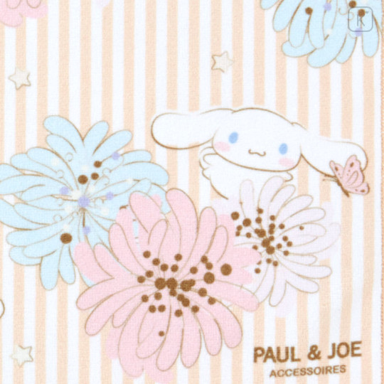 Japan Sanrio × Paul & Joe Smartphone Wiping Handkerchief - Cinnamoroll / Beige - 3
