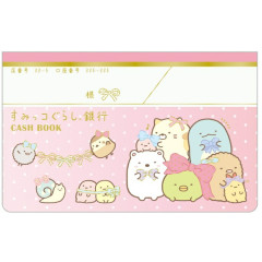 Japan San-X Cash Book - Sumikko Gurashi / Ribbon Pink