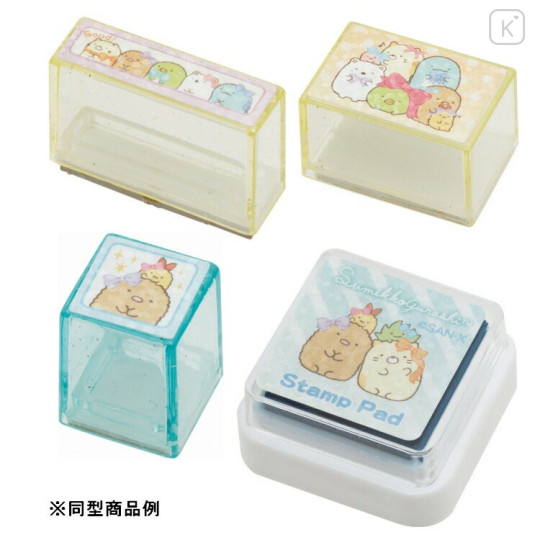 Japan San-X Stamp Chops Set (M) - Sumikko Gurashi / Sumiko Baby - 2