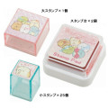 Japan San-X Stamp Chops Set (L) - Sumikko Gurashi / Ribbon - 2