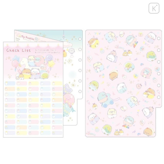 Japan San-X Friendship Profile Memory Book Keepsake - Sumikko Gurashi - 4