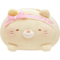 Japan San-X Round Hugging Plush (L) - Sumikko Gurashi Neko Cat / Sumiko Baby - 3
