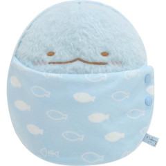 Japan San-X Swaddling Cloth Plush - Sumikko Gurashi Tokage / Sumiko Baby