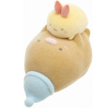Japan San-X Sumikko Gurashi Petit Collection Mascot - Tonkatsu & Ebifurai no Shippo / Good Night Dream - 1