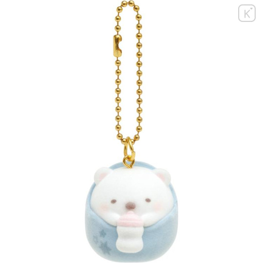 Japan San-X Mascot Keychain - Sumikko Gurashi Shirokuma : Sumikko Baby - 1