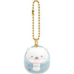 Japan San-X Mascot Keychain - Sumikko Gurashi Shirokuma : Sumikko Baby