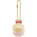 Japan San-X Mascot Keychain - Sumikko Gurashi Ebifurai no Shippo : Sumikko Baby - 1