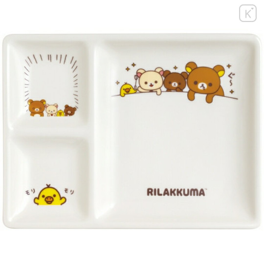 Japan San-X Food Divider Plate - Rilakkuma / Comic Style - 1