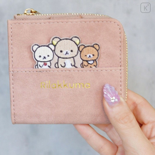 Japan San-X Compact Wallet - Rilakkuma : Applique Patch - 2