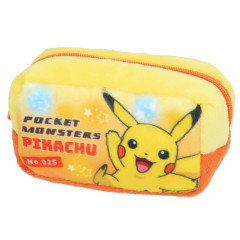 Japan Pokemon Square Mini Pouch - Pikachu