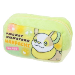Japan Pokemon Square Mini Pouch - Wanpachi