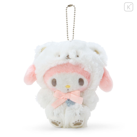 Japan Sanrio Original Mascot Holder - My Melody / Fluffy Snow - 1