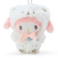 Japan Sanrio Original Mascot Holder - My Melody / Fluffy Snow - 2