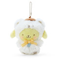 Japan Sanrio Original Mascot Holder - Pompompurin / Fluffy Snow - 1