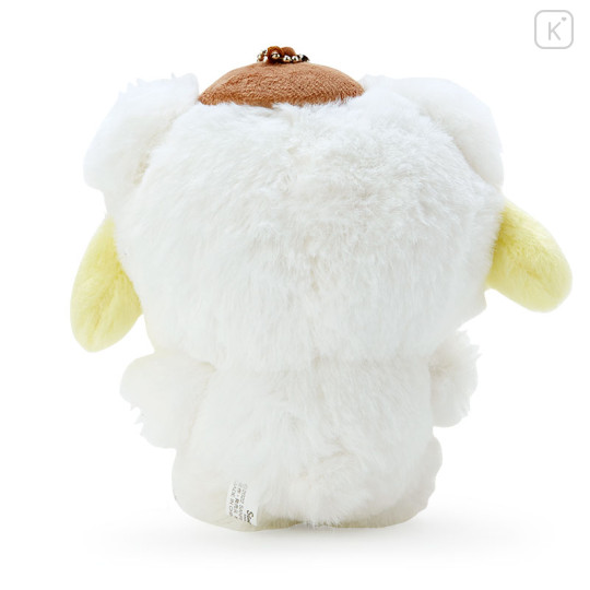Japan Sanrio Original Mascot Holder - Pompompurin / Fluffy Snow - 3
