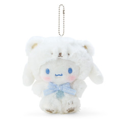 Japan Sanrio Original Mascot Holder - Cinnamoroll / Fluffy Snow