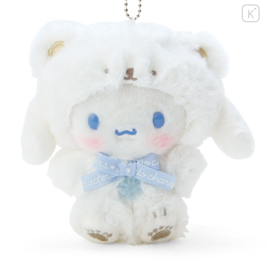 Japan Sanrio Original Mascot Holder - Cinnamoroll / Fluffy Snow - 2