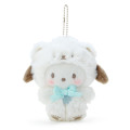 Japan Sanrio Original Mascot Holder - Pochacco / Fluffy Snow - 1