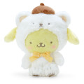 Japan Sanrio Original Plush Toy - Pompompurin / Fluffy Snow - 1