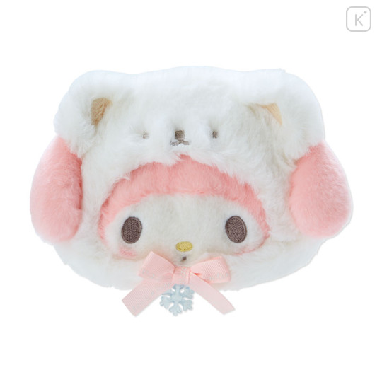 Japan Sanrio Original Pouch - My Melody / Fluffy Snow - 1