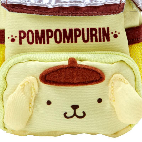 Japan Sanrio Original Mascot Holder - Pompompurin / Food Delivery - 4