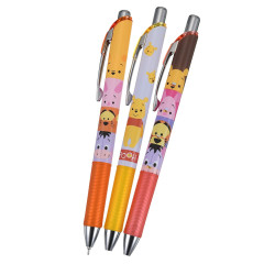 Japan Disney EnerGel Gel Pen 3pcs Set - Pooh & Friends / Face