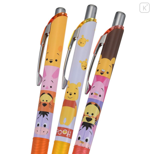 Japan Disney Store EnerGel Gel Pen Set - Pooh & Friends : Face - 4