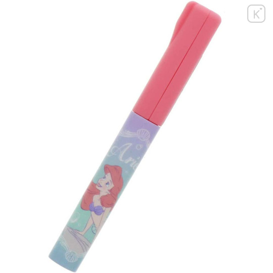 Japan Disney Stickyle Portable Scissors - Ariel - 3