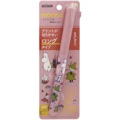 Japan Moomin Stickle Portable Long Scissors - Family