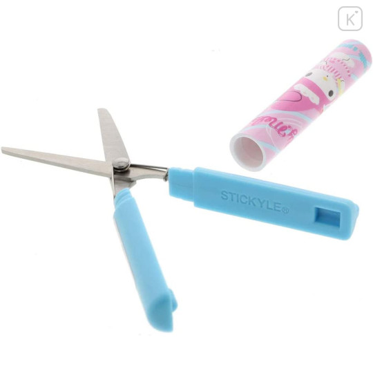 Japan Sanrio Stickle Portable Compact Scissors - My Melody - 5