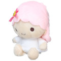Japan Sanrio Fuwakuta Fluffy Plush Toy - Little Twin Stars Lala - 2