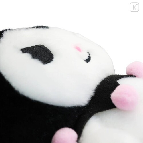Japan Sanrio Fuwakuta Fluffy Plush Toy - Kuromi - 3