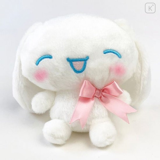 Japan Sanrio Fuwakuta Fluffy Plush Toy - Cinnamoroll / Smile - 1