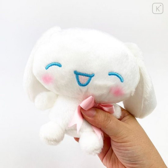 Japan Sanrio Fuwakuta Fluffy Plush Toy - Cinnamoroll / Smile - 4