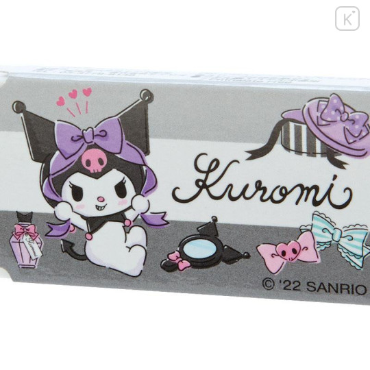 Japan Sanrio Original Mono Plastic Eraser - Kuromi - 4