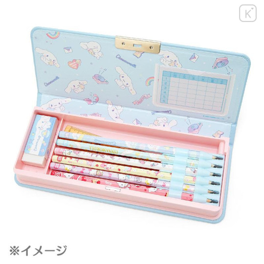 Japan Sanrio Original Single Sided Pencil Case - Cinnamoroll - 5